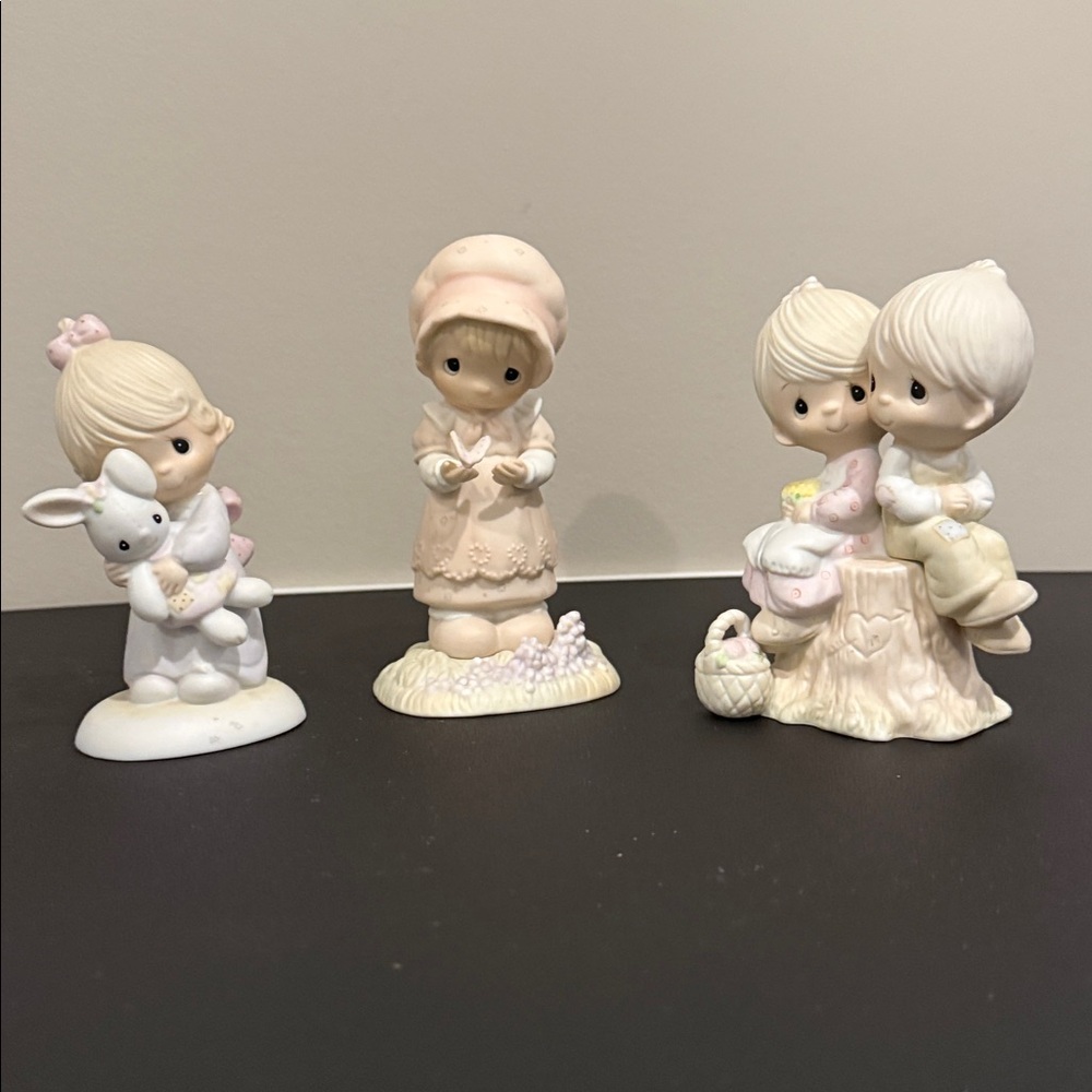 3 Precious Moments Figurines